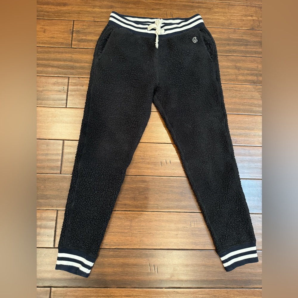 Rare 2019 Todd Snyder x Champion x Polartec M Sherpa Joggers in Black
